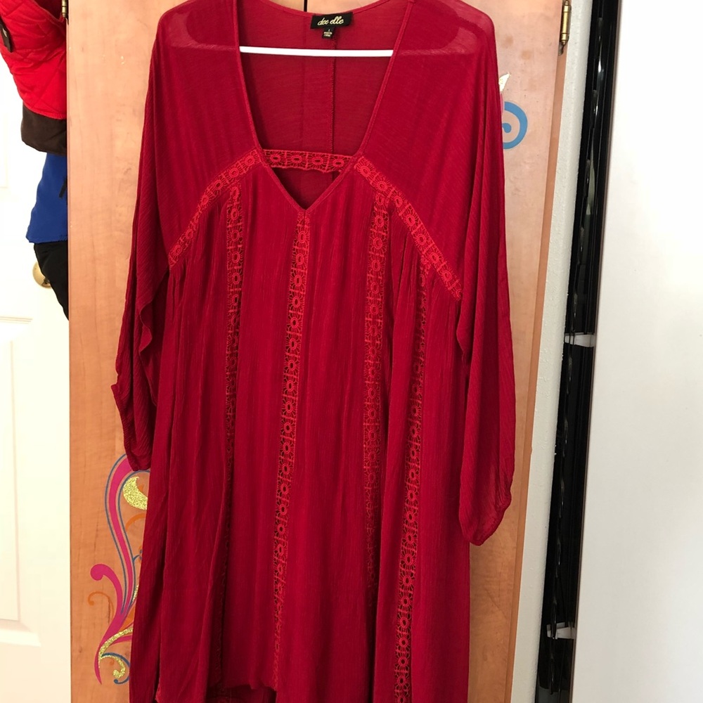 Beautiful red dress